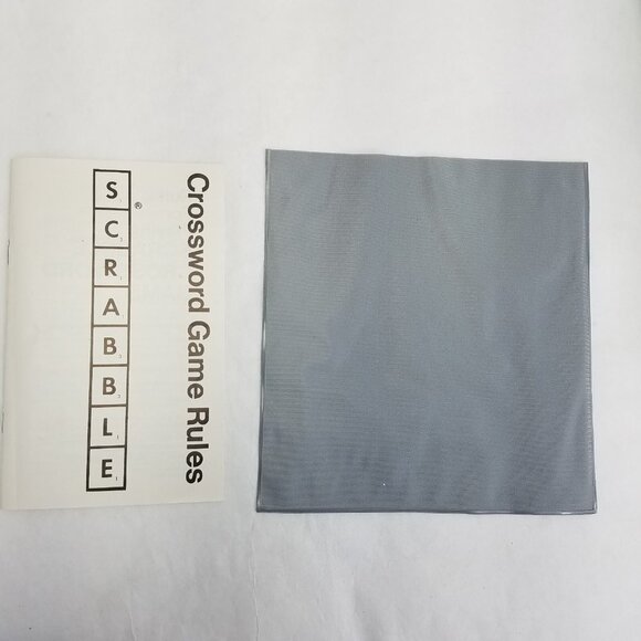 Vintage 1977 SCRABBLE TURNTABLE DELUXE EDITION Selchow & Righter Complete! Game - Picture 12 of 16